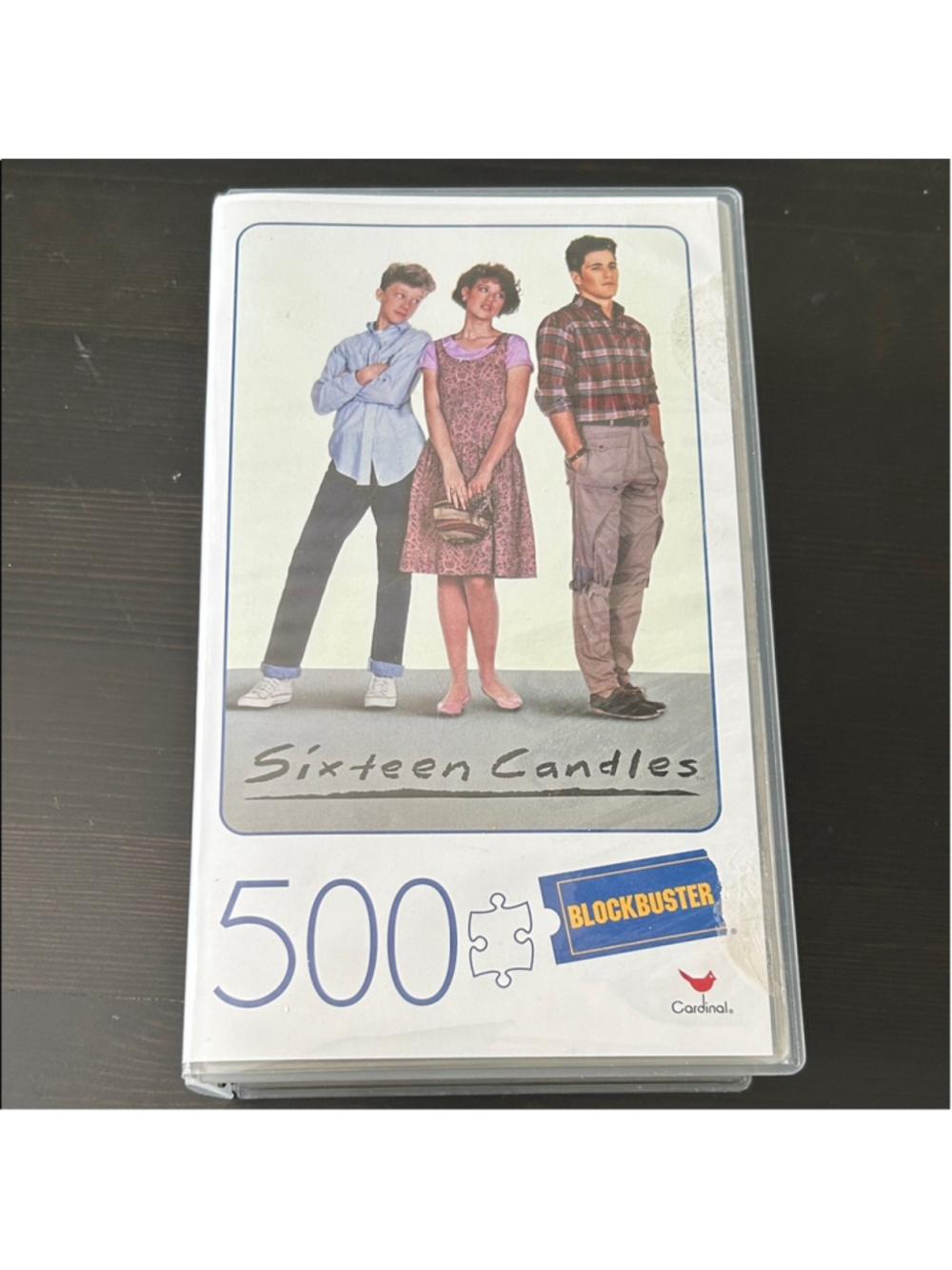 vintage 16 sixteen candles 80s nostalgia movie puzzle EUC rat pack